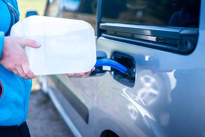 AdBlue tanken in Lichtenfels - Schrepfer
