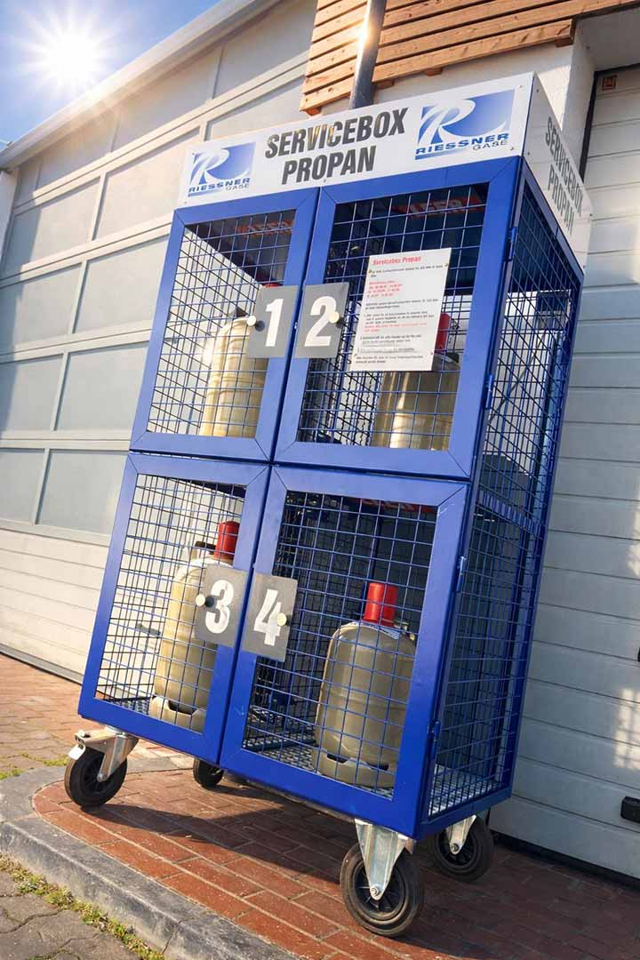 Gas-Express, Popan, Sauerstoff, Campinggas
